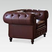 Fauteuil Chesterfield 1