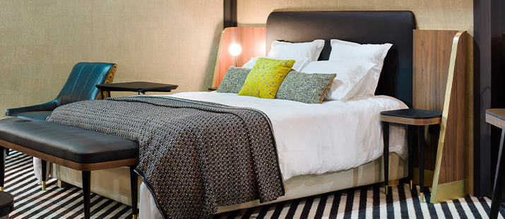 Tête de lit de luxe pour hôtel