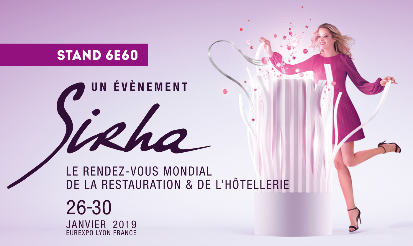 Mobilier hôtel et restaurant au salon Sirha 2019