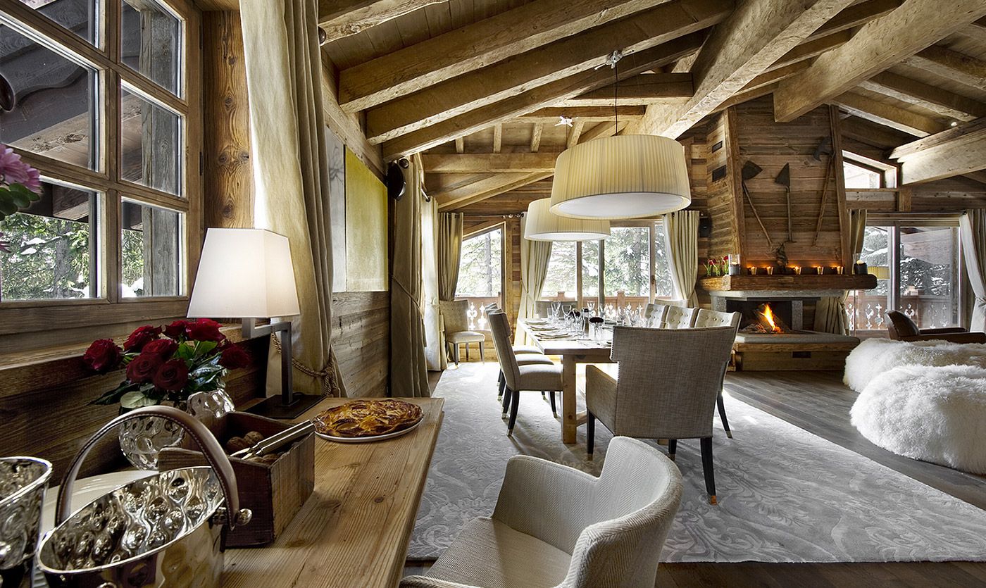 Des chalets de rêve à Courchevel