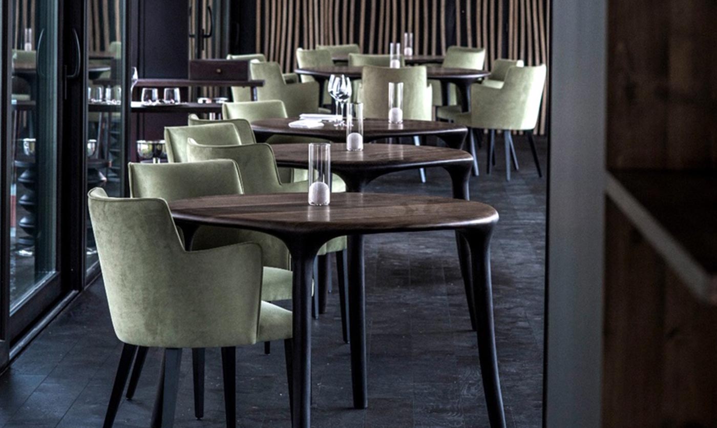 Mobilier Collinet Restaurant Maison Aribert