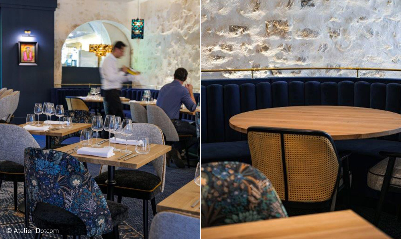 Mobilier Collinet du Restaurant Arco