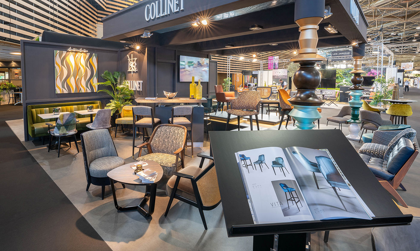 Mobilier hôtel et restaurant au salon Sirha 2021 	M