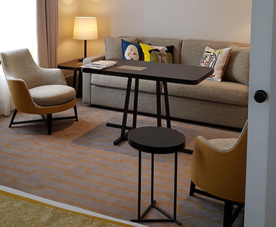 Mobilier hotel Montalembert à Paris
