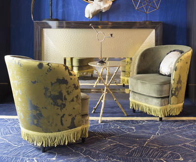 Mobilier de l'Hôtel Maison Nabis à Paris