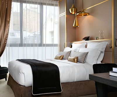Mobilier de l'hotel Curio Niepce Paris