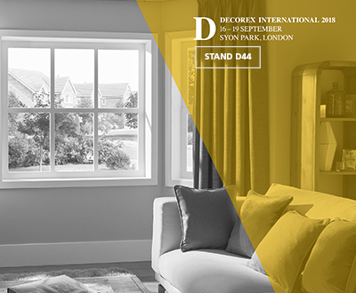 Mobilier hotel et restaurant au salon Decorex International 2018
