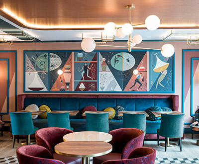 Mobilier pour restaurant hôtel Burdigala
