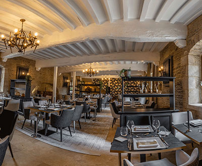 Mobilier Collinet de l'hôtel La Ferme de la Rançonnière à Crépon