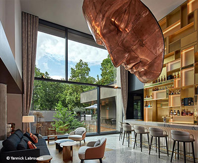 Mobilier Collinet de l'Hôtel & SPA L'Esquisse
