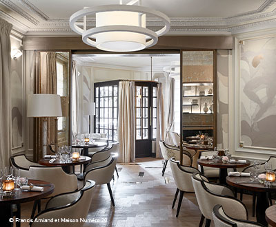 Mobilier Collinet de l'hôtel Elysia à Paris