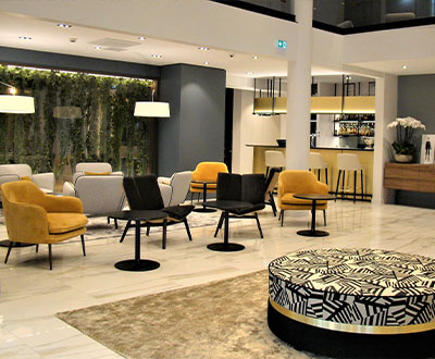Mobilier Collinet de l'hôtel L'Amirauté à Brest