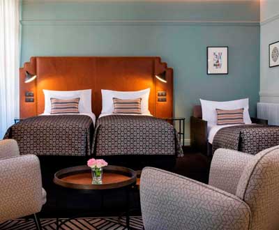 Mobilier Collinet de l'hôtel Maison Rouge Strasbourg Hotel & Spa