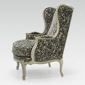 Bergère Louis XV Oreille