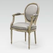 Fauteuil Louis XVI Medaillon 1