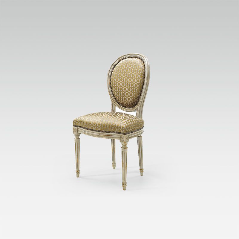 Chaise Louis XVI Medaillon 1