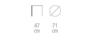 Dimensions Table Edulo - 1422