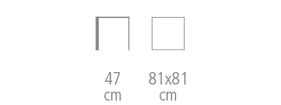 Dimensions Table Edulo - 1424