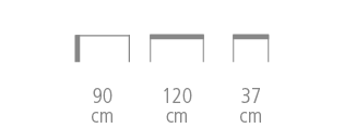 Dimensions de la table Quadro