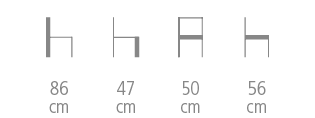 Dimensions de la Chaise Opéra