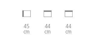 dimensions du pouf Scala