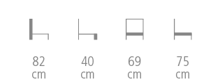 Dimensions Chauffeuse Robin - 7200B