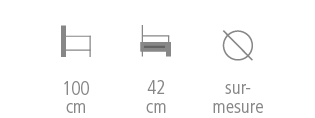 Dimensions Banquette Rotonde