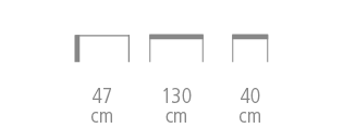 Dimensions du Banc Humilis