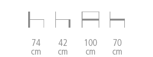 Dimensions Chauffeuse Melina - 7868