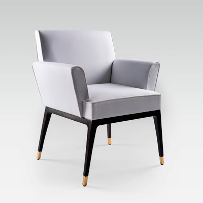 Fauteuil design Milano blanc