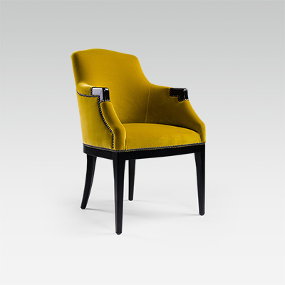 Fauteuil Mist jaune