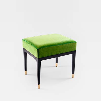 Tabouret vert Milano