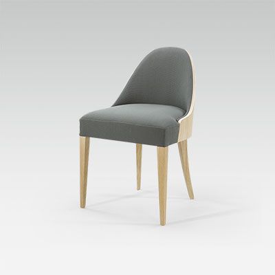 Chaise design grise Cruz