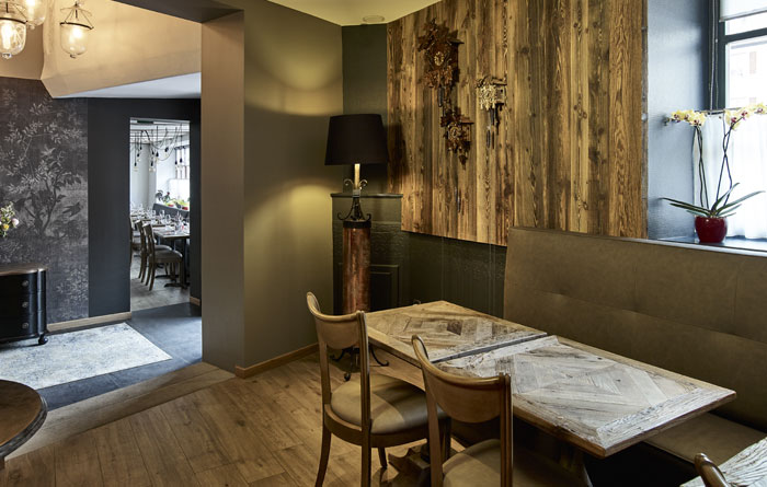 Mobilier tendance du Restaurant du Mouton en Alsace 13