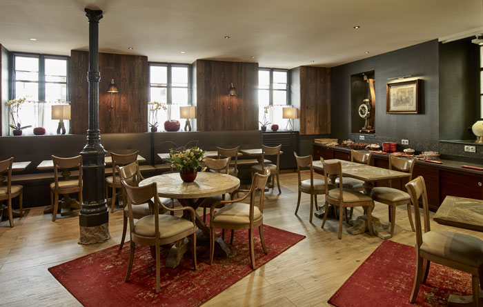 Mobilier tendance du Restaurant du Mouton en Alsace 14